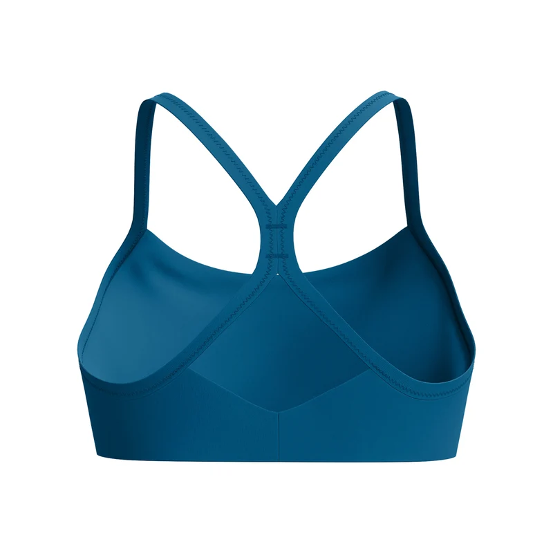 Speedo Women's Solid Racerback Bikini Top - Dark Teal