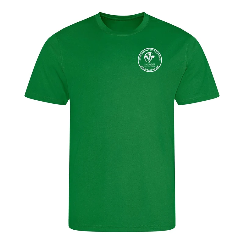 Swim Wales South East Regional Racing Series 2025 T-Shirt - Kelly Green