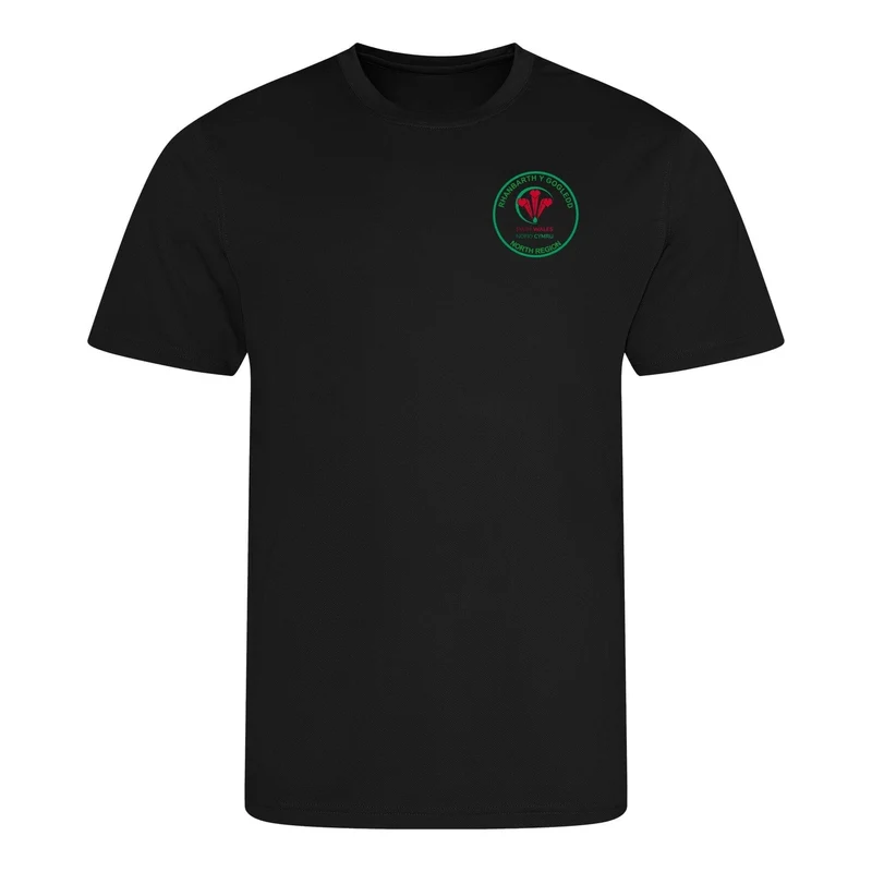 Swim Wales North Regional Racing Series 2025 T-Shirt - Jet Black