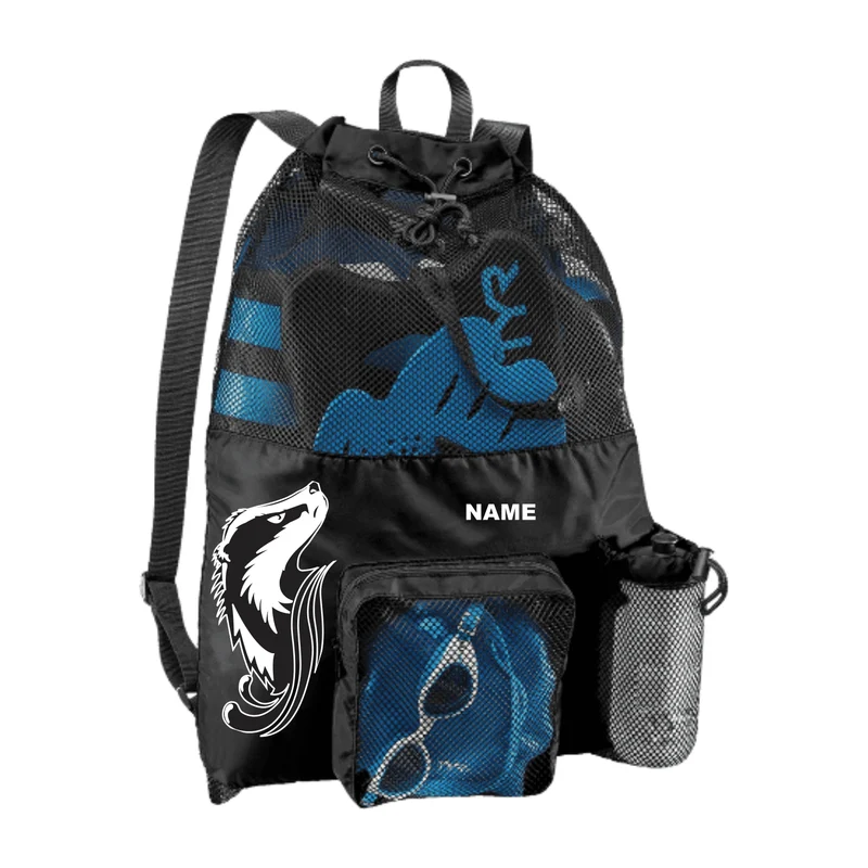 Bromley Swimming Club Elite Mesh Bag - Black