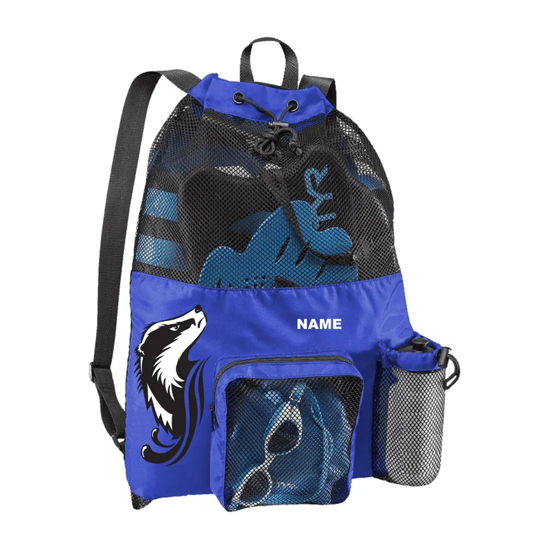 Bromley Swimming Club Elite Mesh Bag - Royal Blue