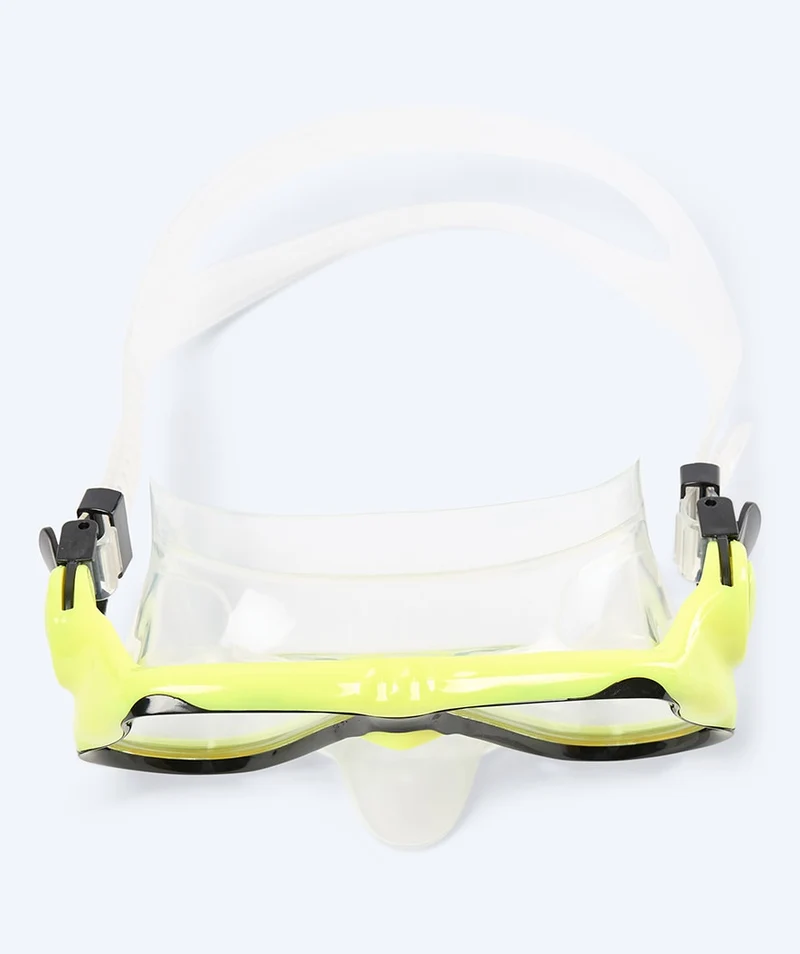 Watery Tauchmaske für Erwachsene (ab 12 Jahre) - Hudson - Gelb/Schwarz
