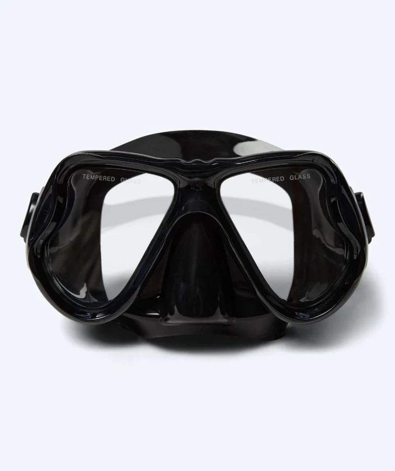 Watery Tauchmaske für Erwachsene (ab 12 Jahre) - Hudson - Schwarz