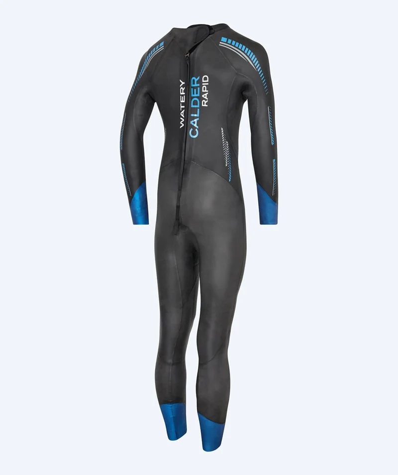 Watery Neoprenanzug für Herren - Calder Rapid - Schwarz/Blau
