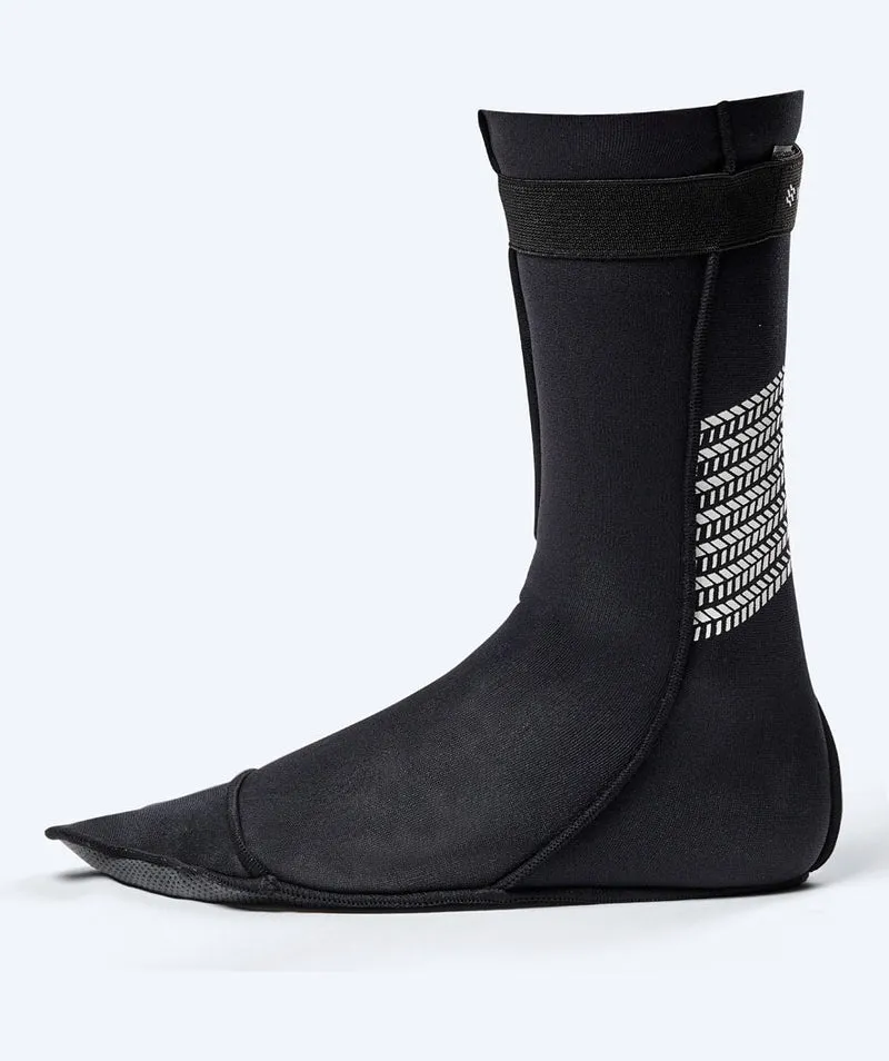 Watery Neoprensocken für Freiwasser - Calder Pro (2mm) - Schwarz