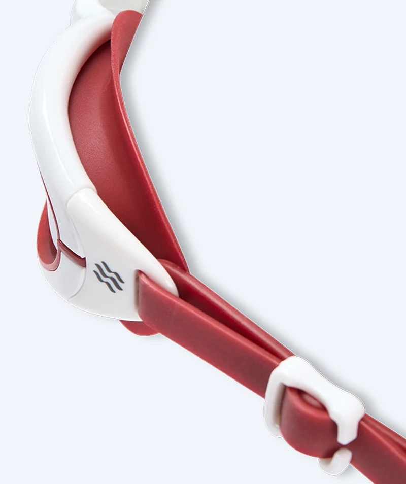 Watery Schwimmbrille für Kinder - Wade Mirror - Braun/Silber