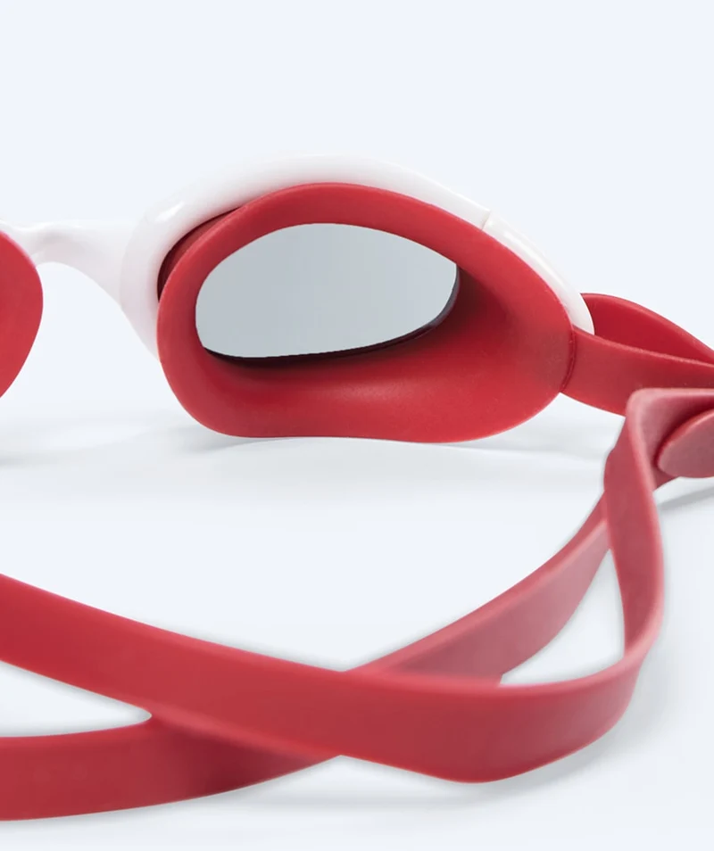 Watery Schwimmbrille für Kinder - Wade Mirror - Braun/Silber