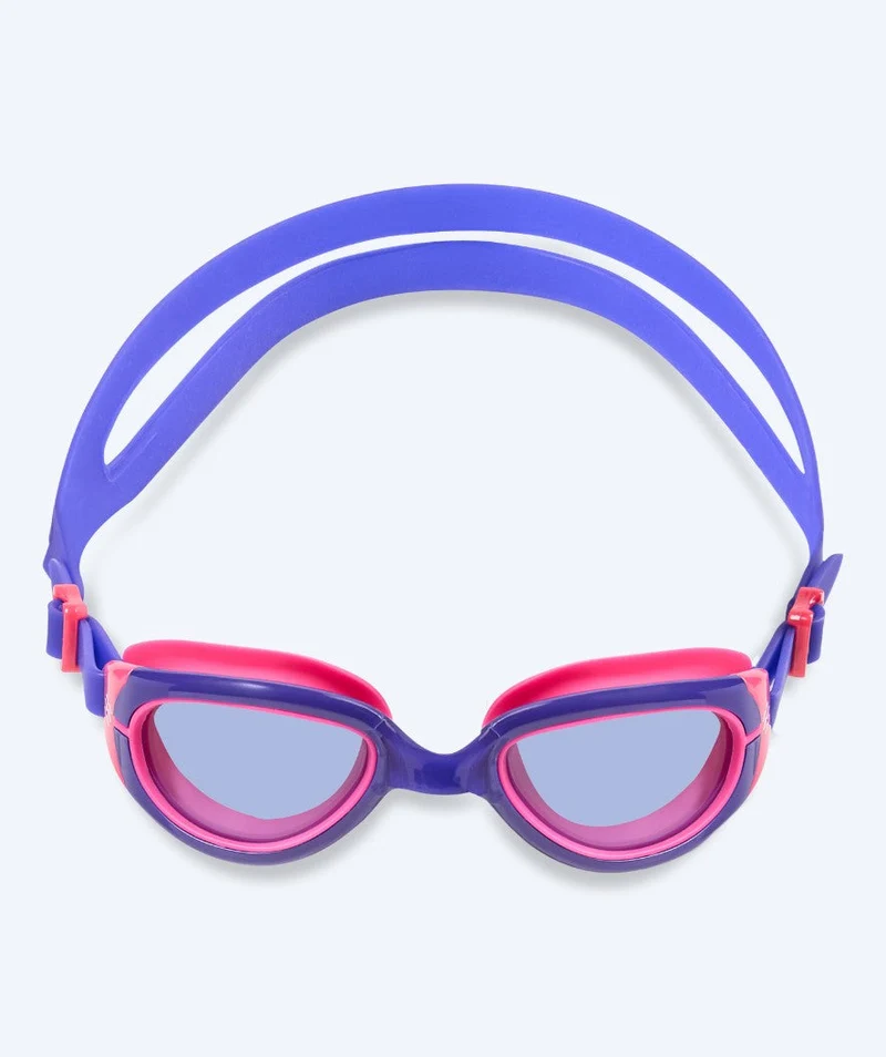Watery Schwimmbrille für Kinder - Wade Active - Lila/Rosa (Blau Scheiben)