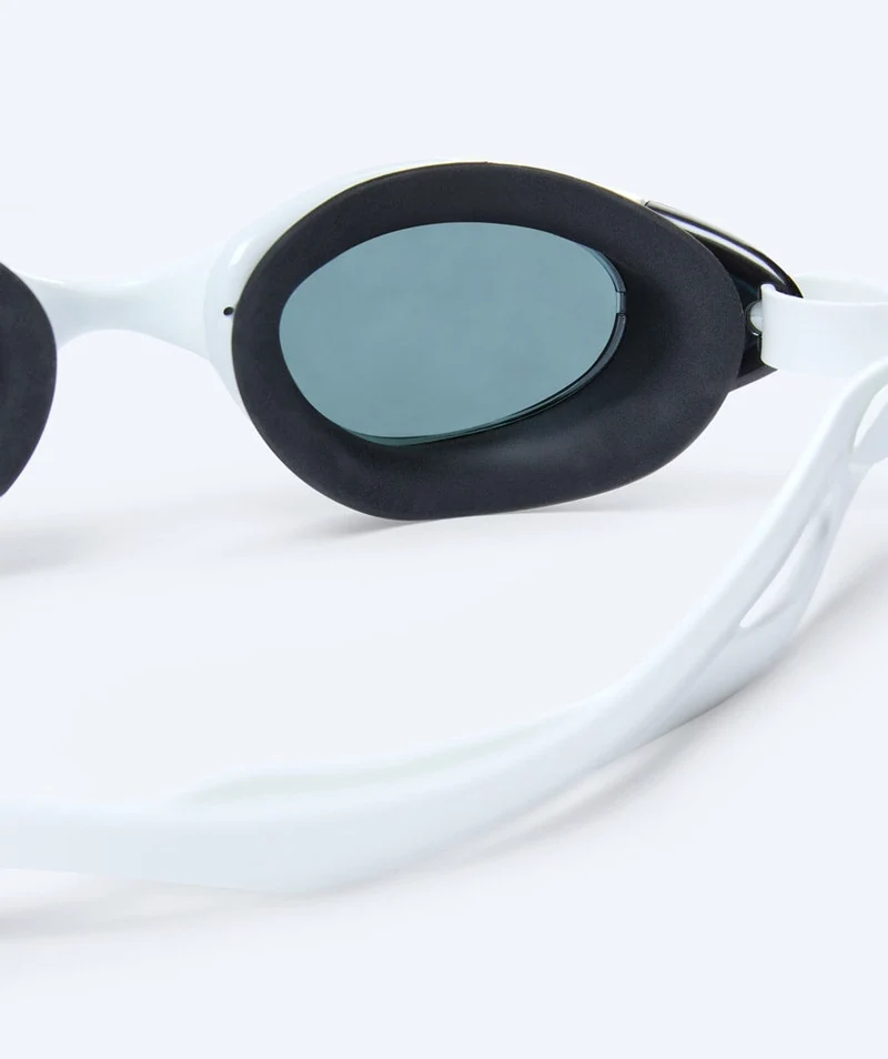 Watery Schwimmbrille für Freizeitschwimmer - Wade Mirror - Schwarz/Silber