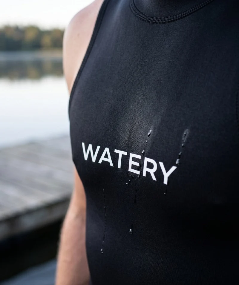 Watery Neoprenweste für Herren - Winterize - Schwarz