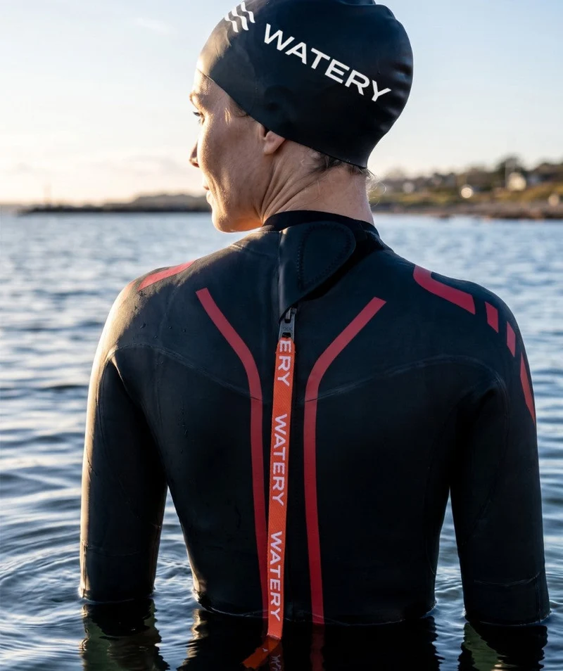 Watery Neoprenanzug für Damen - Tackey Elite - Schwarz/Rot