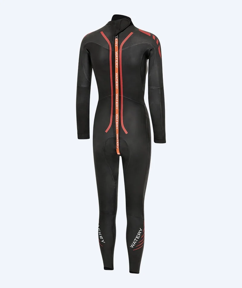 Watery Neoprenanzug für Damen - Tackey Elite - Schwarz/Rot