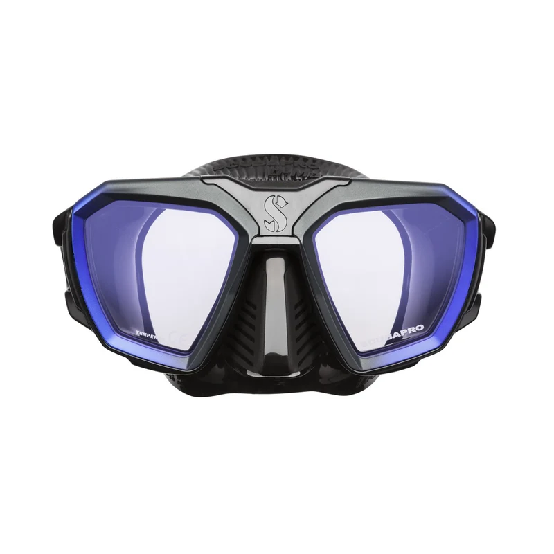 D-Maske blau/schwarz