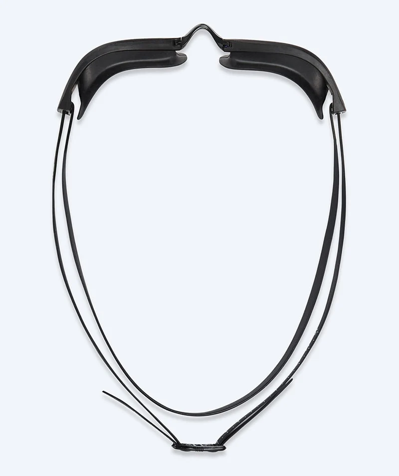 Watery Elite Schwimmbrillen - Storm Racer Mirror - Schwarz/Gold