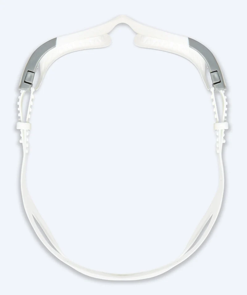 Watery Schwimmbrille für Freizeitschwimmer - Kelvin Active - Weiß/Hellblau