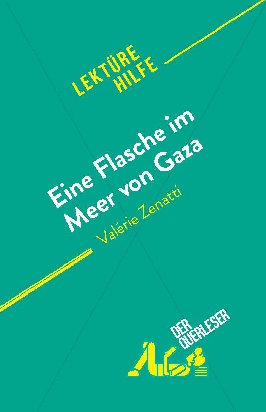 Eine Flasche im Meer von Gaza