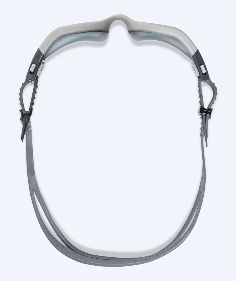 Watery Schwimmbrille für Freizeitschwimmer - Raven Active - Grau (Smoke Scheiben)