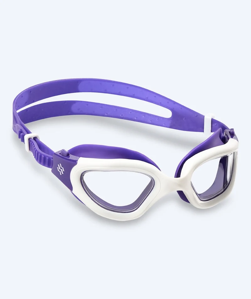 Watery Schwimmbrille für Freizeitschwimmer - Raven Active - Lila/Klar
