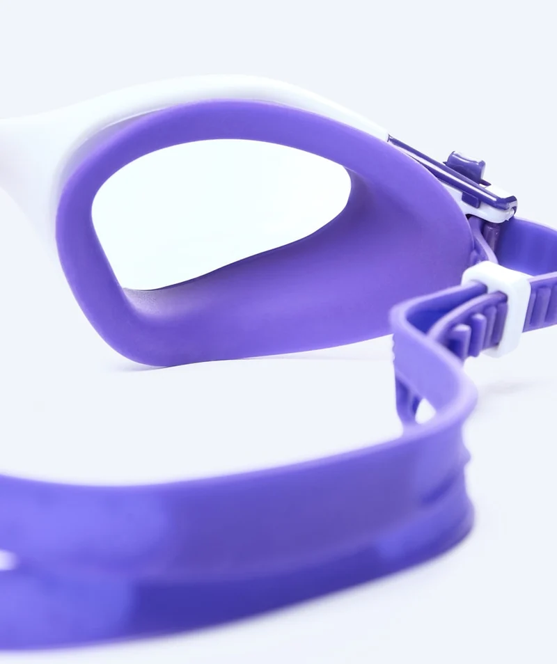 Watery Schwimmbrille für Freizeitschwimmer - Raven Active - Lila/Klar