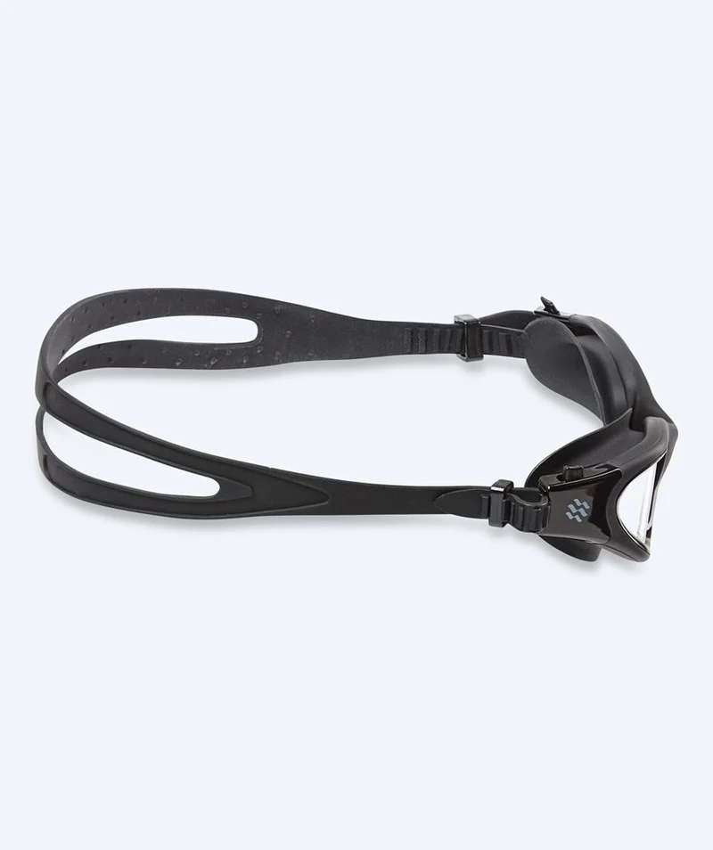 Watery Schwimmbrille für Freizeitschwimmer - Raven Active - Schwarz/Klar