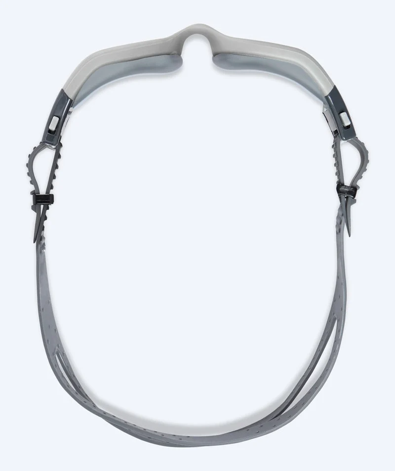 Watery Schwimmbrille für Freizeitschwimmer - Raven Active - Grau/Klar