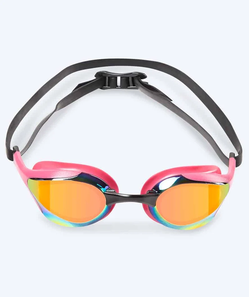 Watery Elite Schwimmbrillen - Murphy Mirror - Rosa/Gold
