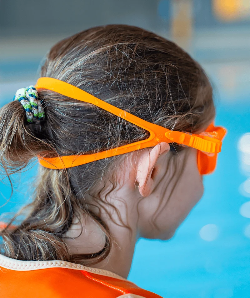 Watery Schwimmbrille für Kinder - Mantis 2.0 - Lila/Klar