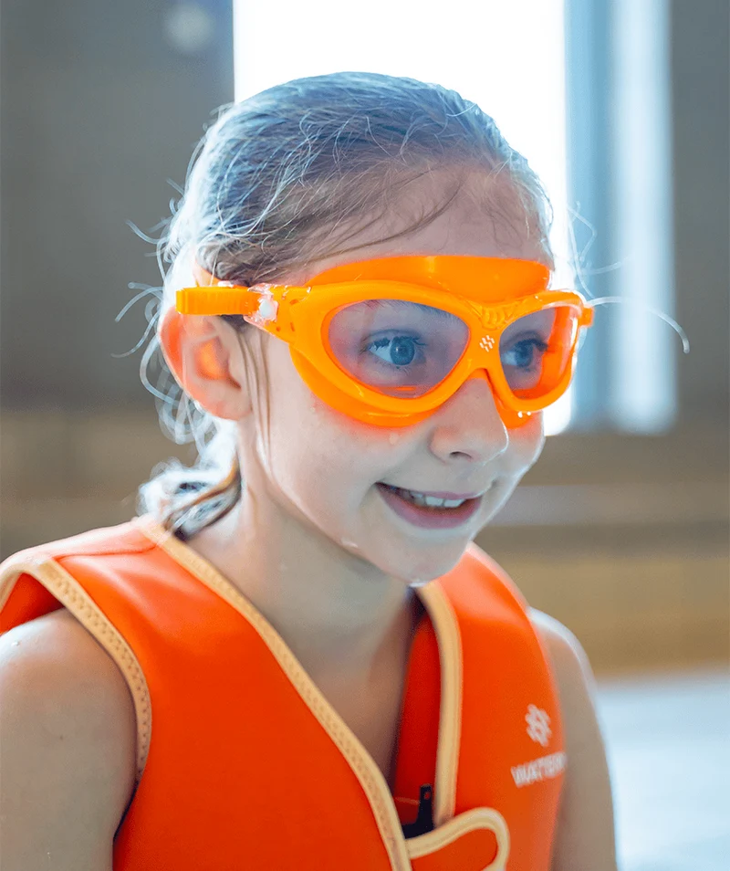 Watery Schwimmbrille für Kinder - Mantis 2.0 - Lila/Klar