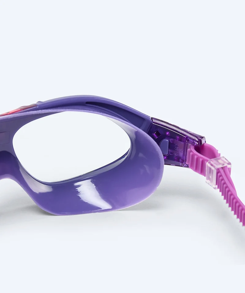 Watery Schwimmbrille für Kinder - Mantis 2.0 - Lila/Klar