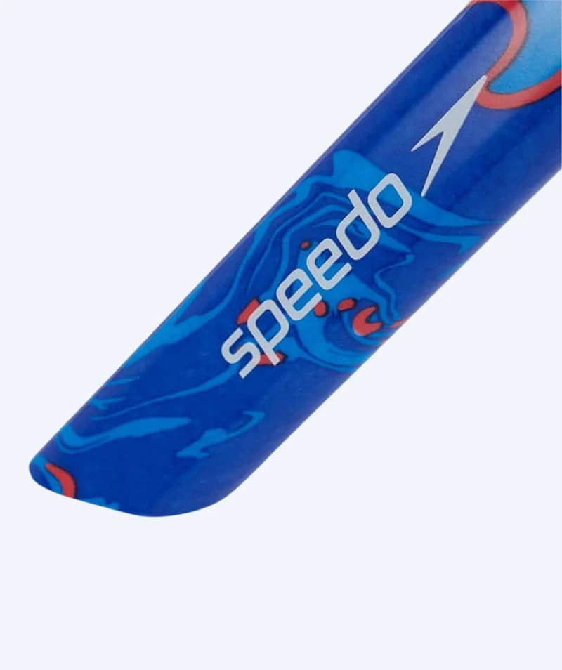Speedo Mittelschnorchel - Blau/Orange