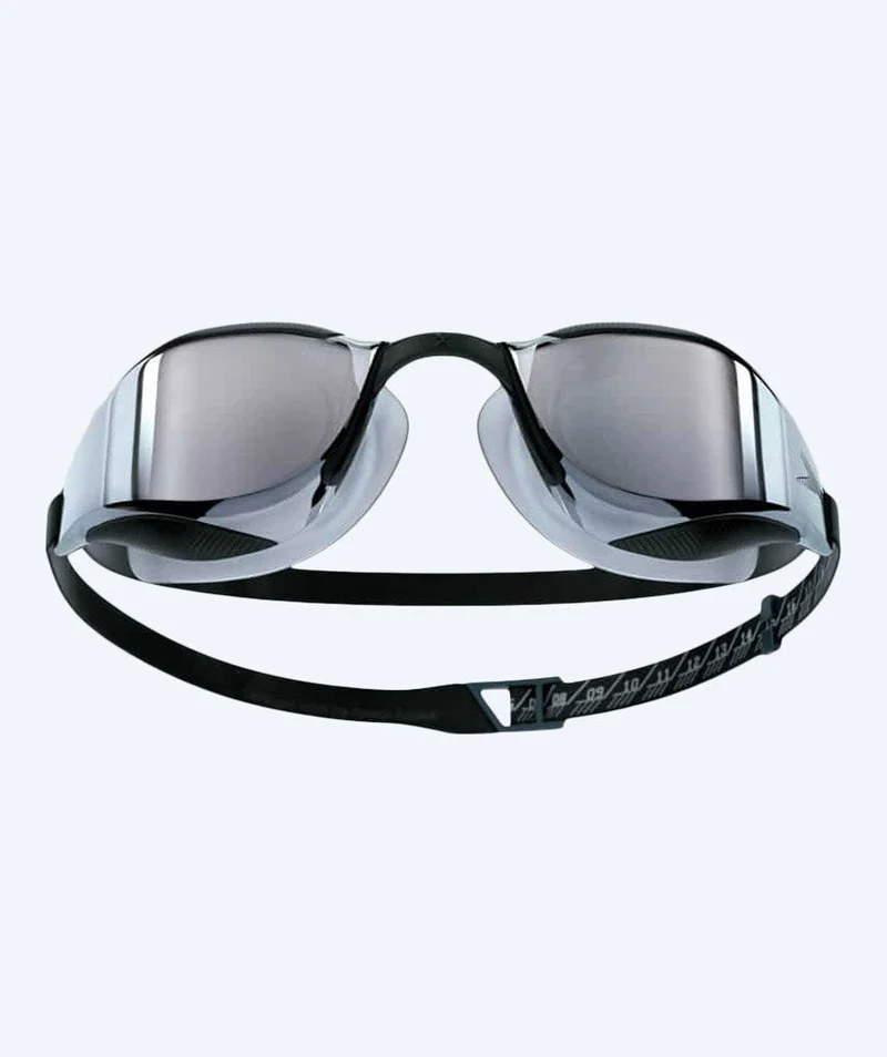 Speedo Elite Schwimmbrillen - Fastskin Hyper Elite Mirror - Schwarz/Grau