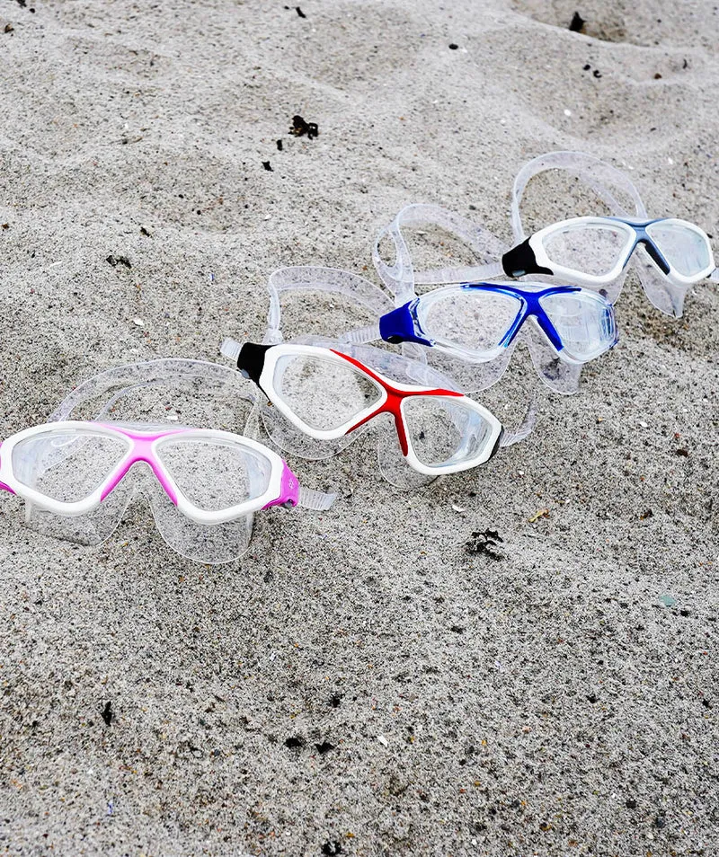 Watery Schwimmmaske für Erwachsene - Mantis - Rosa/Klar