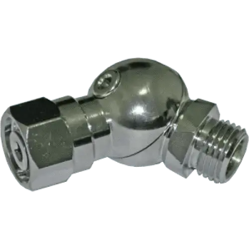 0-360 Angle Adapter chrome 9/16 inch