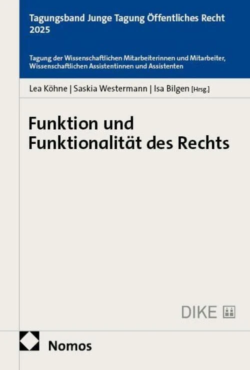 Funktion und Funktionalität des Rechts