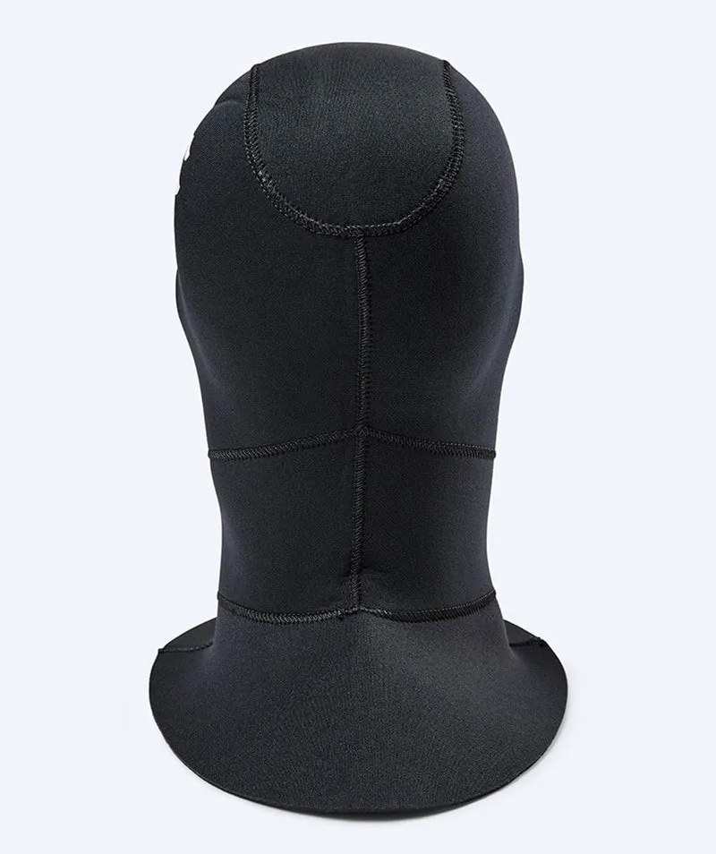 Watery Neoprenhaube mit Kragen - Hedgehog (3mm) - Schwarz