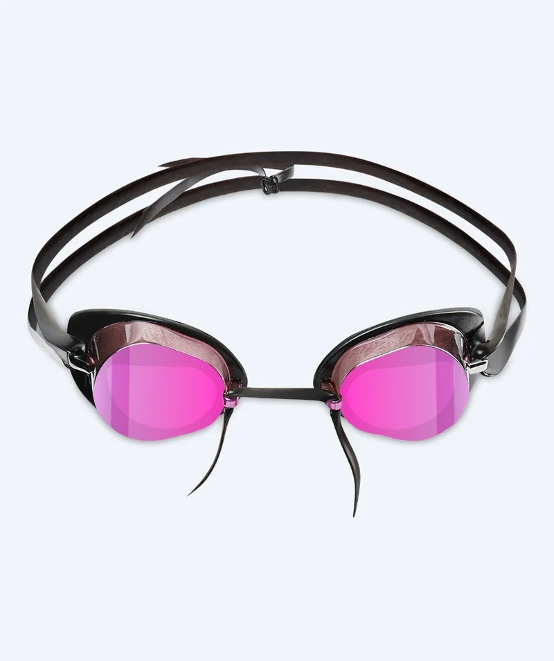 Watery Schwimmbrille - Proflex Swedish Mirror - Rosa/Rosa