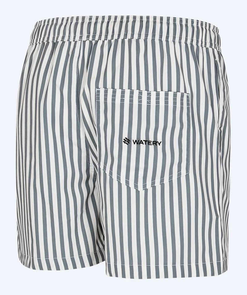 Watery Badeshorts für Herren - Lagoon Eco - Weiß/Grau