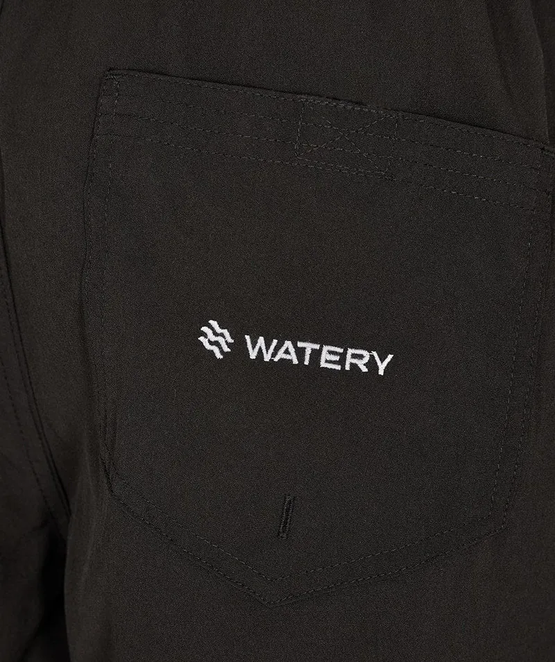 Watery Badeshorts für Herren - Signature Eco - Schwarz