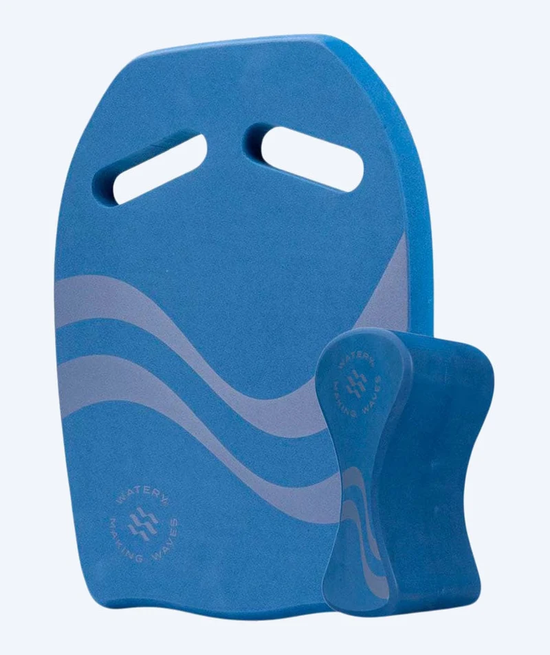 Watery Set mit Pull Buoy und Schwimmbrett - Heat
