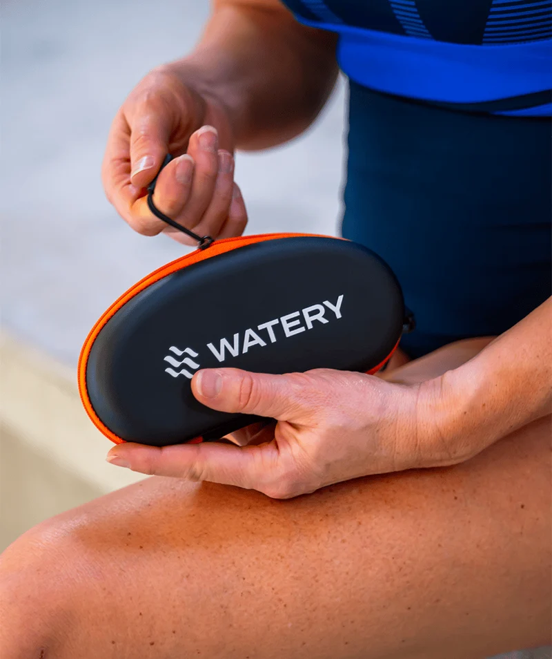 Watery Etui für Schwimmbrillen - Active - Lila