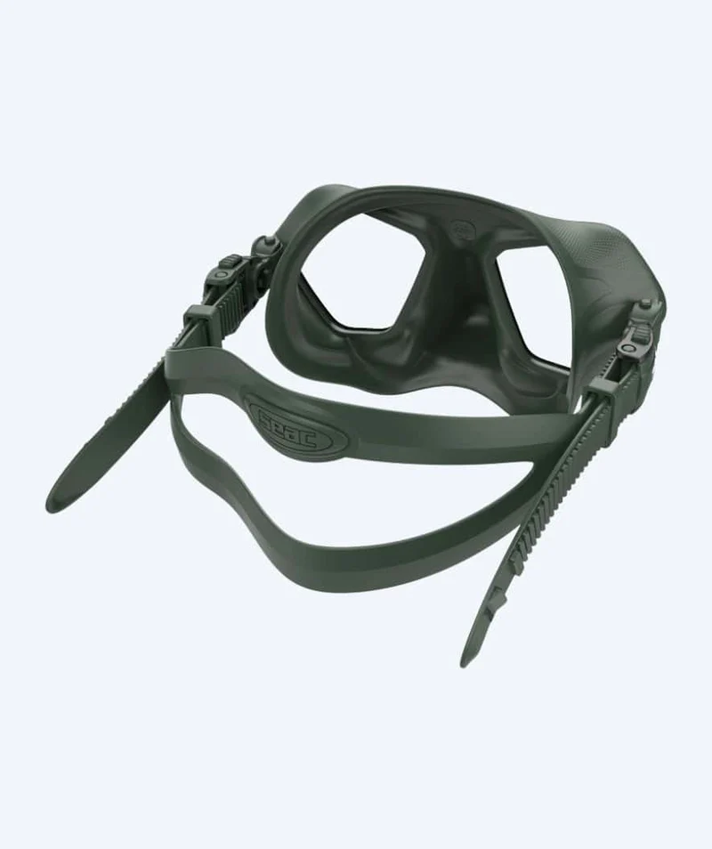 SEAC Tauchmaske für Erwachsene - Wild - Dunkelgrün