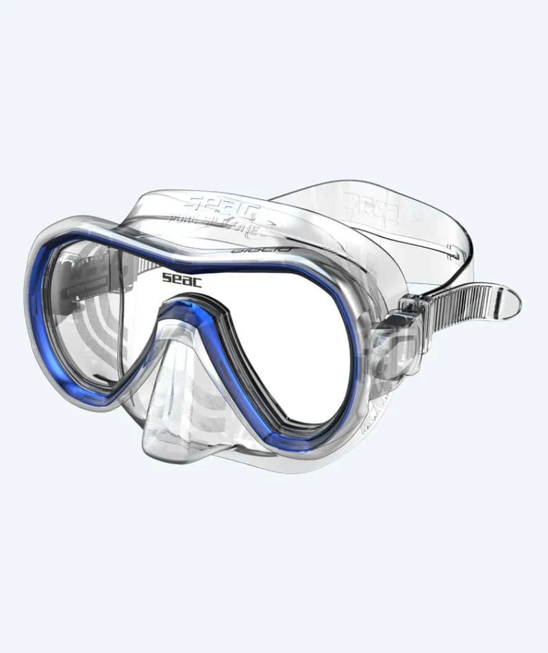 SEAC Tauchmaske für Erwachsene - Giglio - Blau