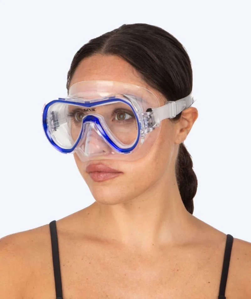 SEAC Tauchmaske für Erwachsene - Giglio - Blau