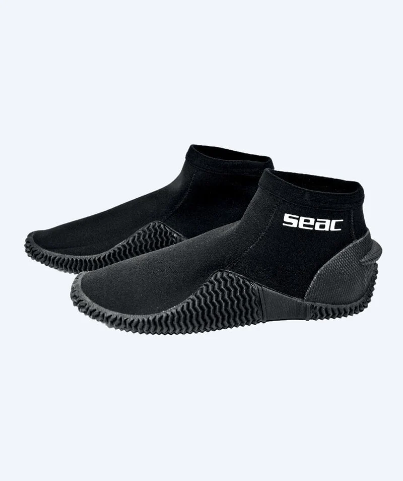 SEAC Neoprenschuhe für Erwachsene - Tropic - Schwarz
