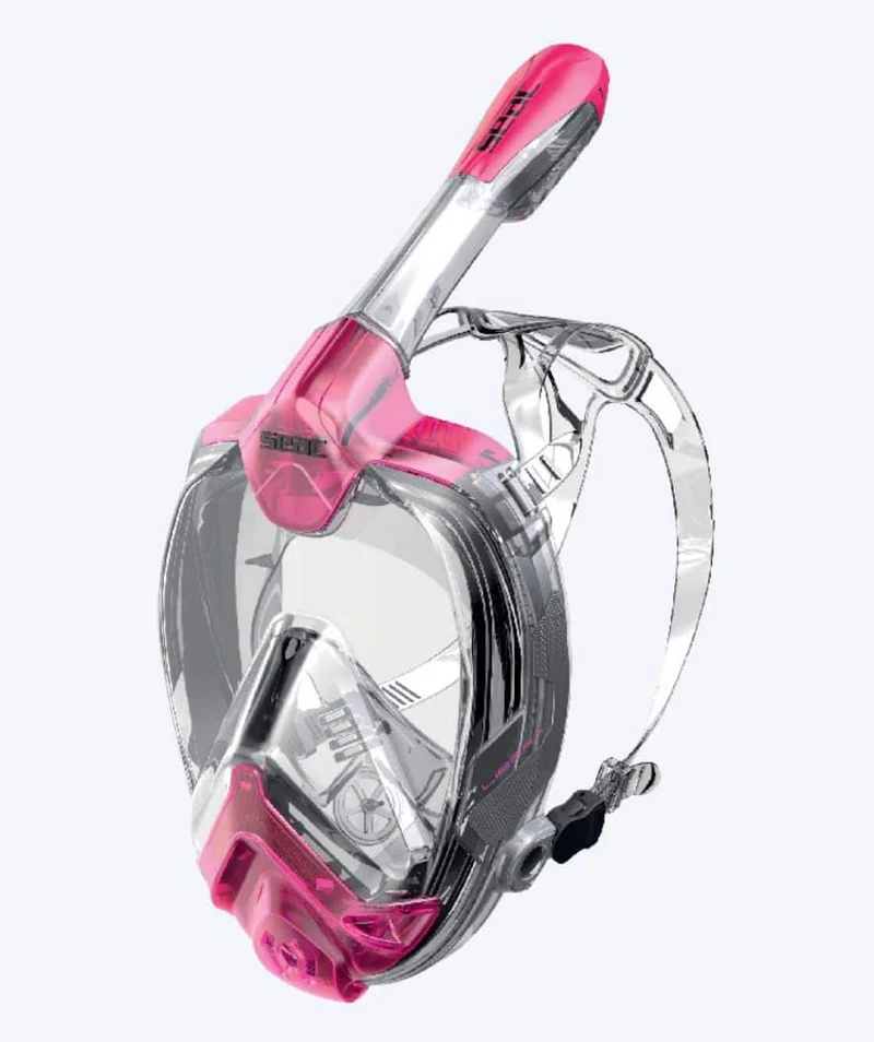 SEAC Vollgesichtstauchmaske für Erwachsene - Libera S/M - Rosa