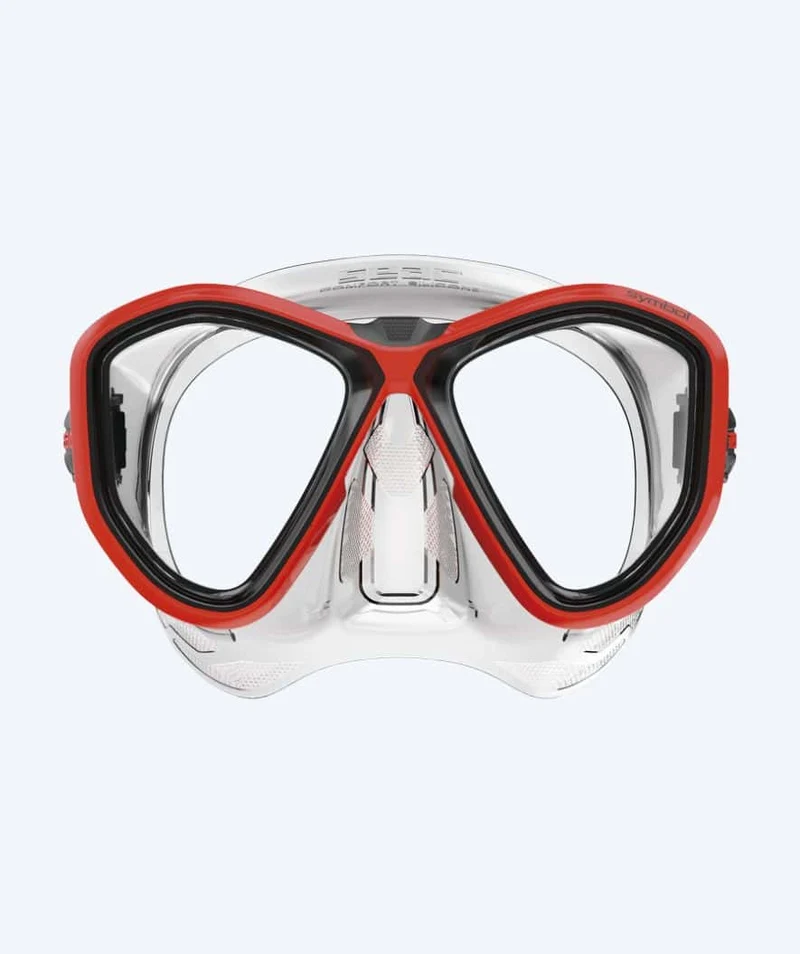 SEAC Tauchmaske für Erwachsene - Symbol - Rot