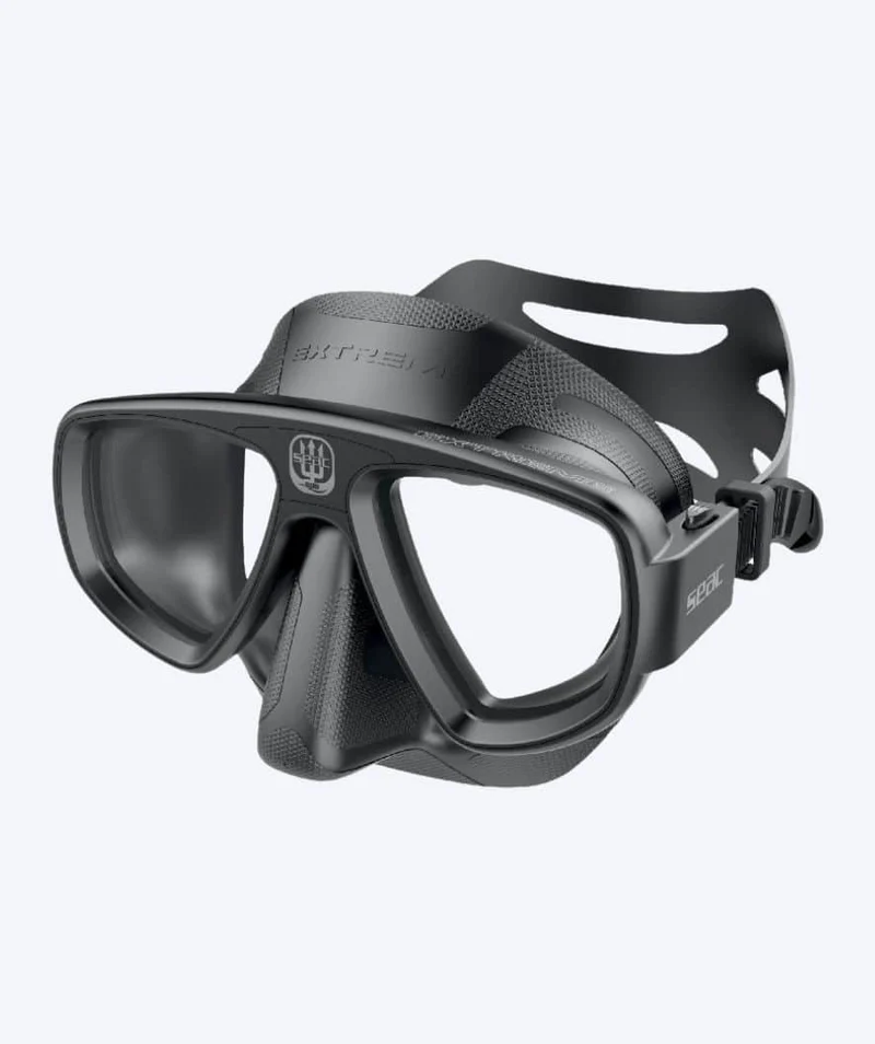 SEAC Tauchmaske für Erwachsene - Extreme 50 - Schwarz
