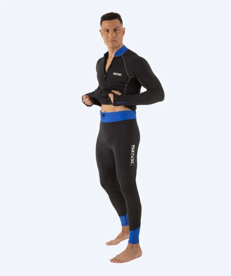 SEAC Neoprenhose für Herren - Lover - Schwarz/Blau