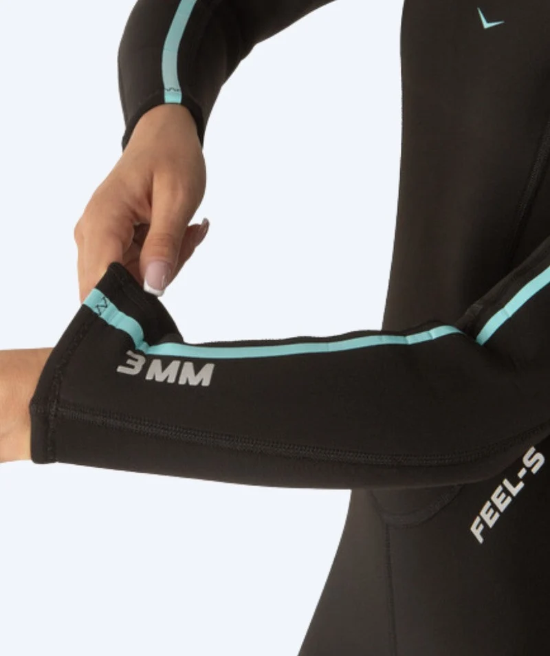 SEAC Neoprenanzug für Damen - Feel-S (3mm) - Schwarz/Weiß
