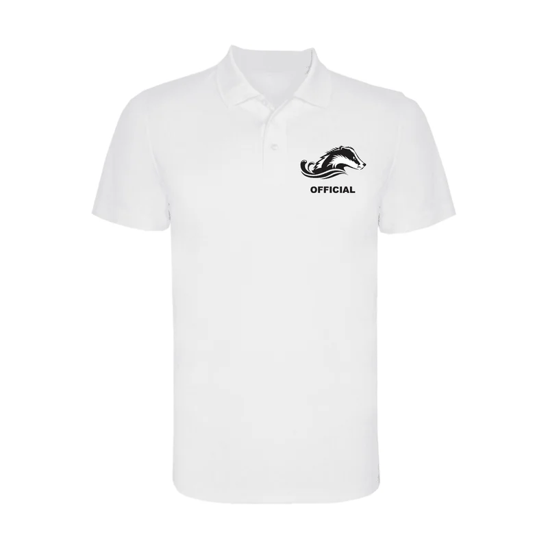 Bromley Swimming Club Official Cotton Polo Shirt - White